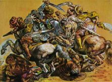 Haga click para ver la imagen ampliada 1979_18_copy of a rubens copy of a leonardo 1979.jpg
